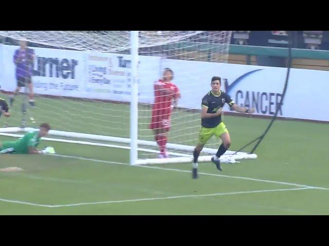 Pedro Becker Dolabella with a Goal vs. North Carolina FC