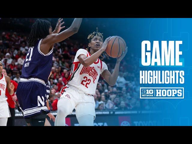 Northwestern at Ohio State | Highlights | Big Ten Women's Basketball | 01/05/2025