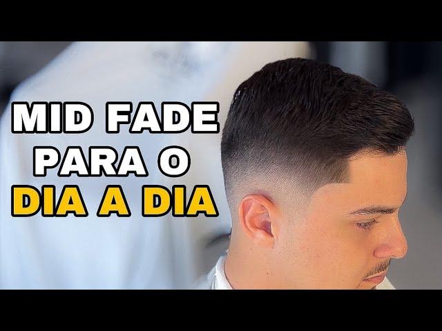 COMO FAZER DEGRADÊ MID FADE PARA O DIA A DIA - PASSO A PASSO