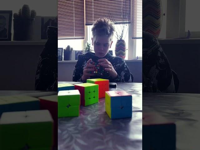 Rubiks cube time lapse