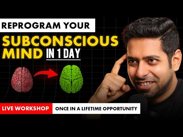 Reprogram your Mind in 1 Day | Live Workshop by Him eesh Madaan