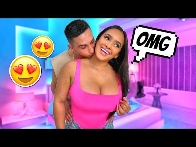 KISSING MY GIRLFRIENDS NECK ALL DAY TO SEE HER REACTION!! *got crazy*