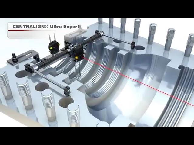 How knowledge the distortion in the turbine with laser