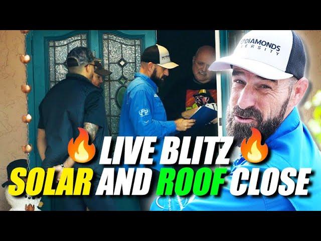 | LIVE | Door to Door Roofing Sales Training + SOLAR !  “CONTINGENCY AGREEMENT”