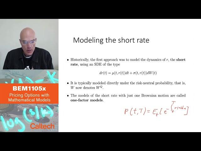 10 3 Continuous time interest rate models   Part 1