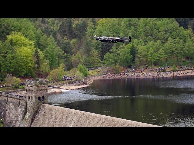 DAMBUSTERS DERWENT DAM  70th ANNIVERSARY FLYPAST