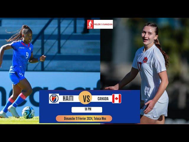 HAÏTI VS CANADA|| HAÏTI RASANBLEMAN