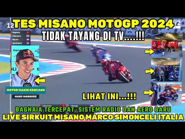 BRUTALTES MISANO MOTOGP 2024 MARQUEZ GP23, BAGNAIA TERCEPAT,BERITA MOTOGP HARI INI, MOTOGP HARI INI