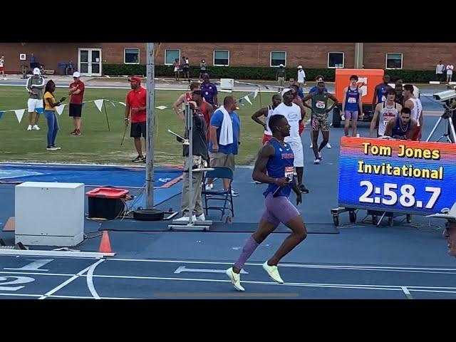 Champion Allison sub 44s split on Florida Gators 4x400m relay COLLEGIATE RECORD!