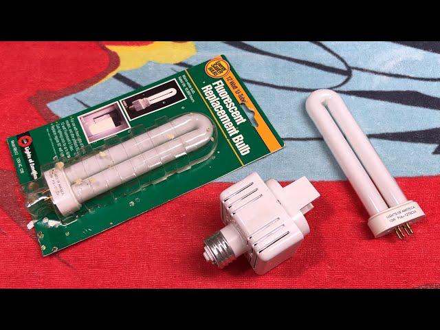 Lights of America 12watt FLU U-Tube Fluorescent Light Bulb