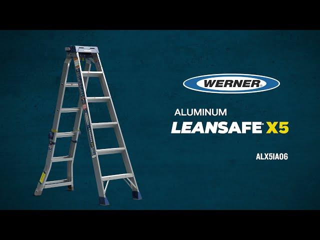 Werner Ladder - LEANSAFE X5 Aluminum - Overview