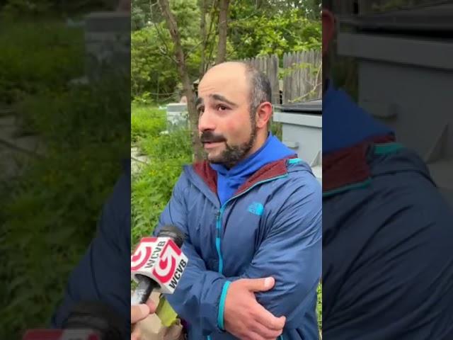Flooding leaves Massachusetts homes looking like islands