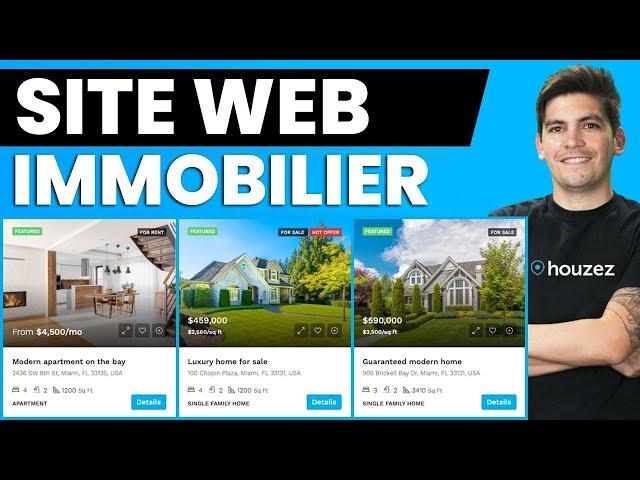 Comment créer un site Web immobilier avec WordPress et le thème Houzez 2024