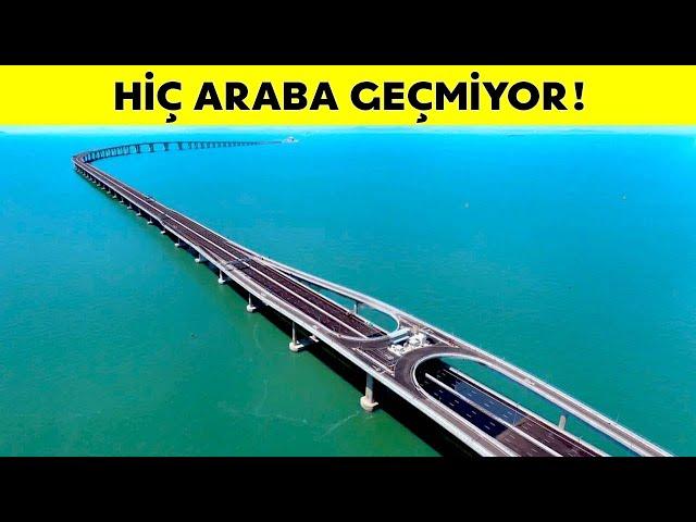 Kimsenin Kullanmadığı Dünyanın En Gereksiz Mega Projeleri