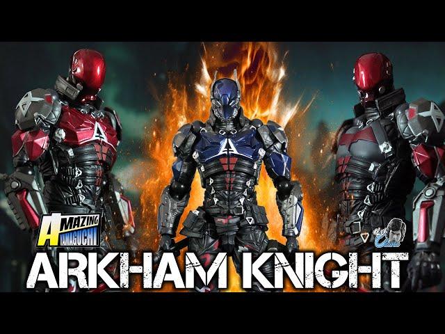 3-in-1 Figure Deal! AMECOMI Amazing Yamaguchi No.024 Arkham Knight Action Figure Review