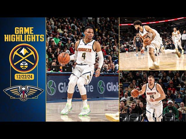 Nuggets Complete Comeback Overtime Win | Full Game Highlights vs. Pelicans 12/22/24