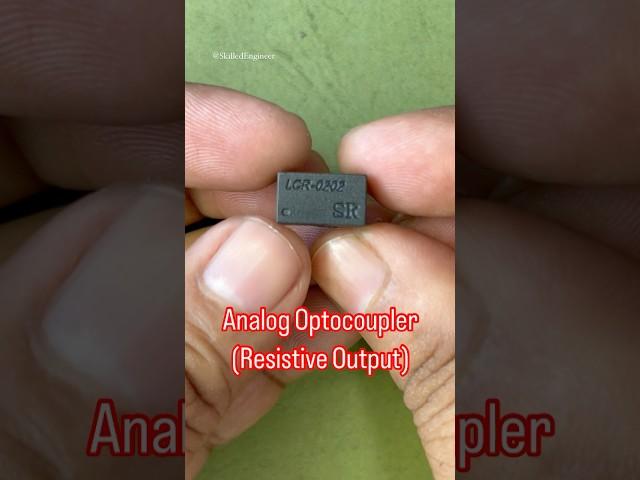 Analog Optocoupler (Resistive Ouput) #electronics #technology #circuit #optocoupler