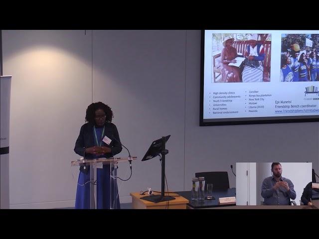 Mental Health in Africa: Innovation & Investment | The Friendship Bench Innovation Presentation