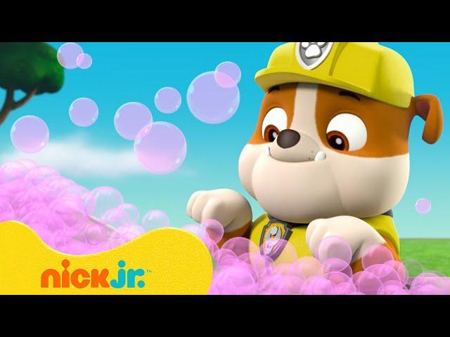 PAW Patrol Bubble Adventures! w/ Rubble 🫧 10 Minutes | Nick Jr.