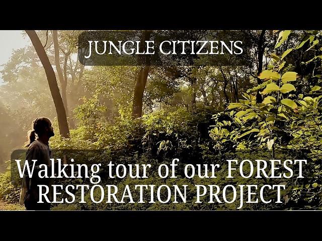 Join us on our LAST WALK through a TROPICAL FOREST restoration site and learn about REWILDING