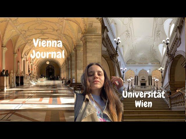 Vienna journal: come to the Universität Wien with me 