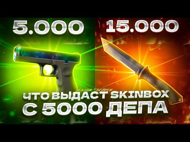 ЧТО ВЫДАСТ SKINBOX С 5000 ДЕПА?