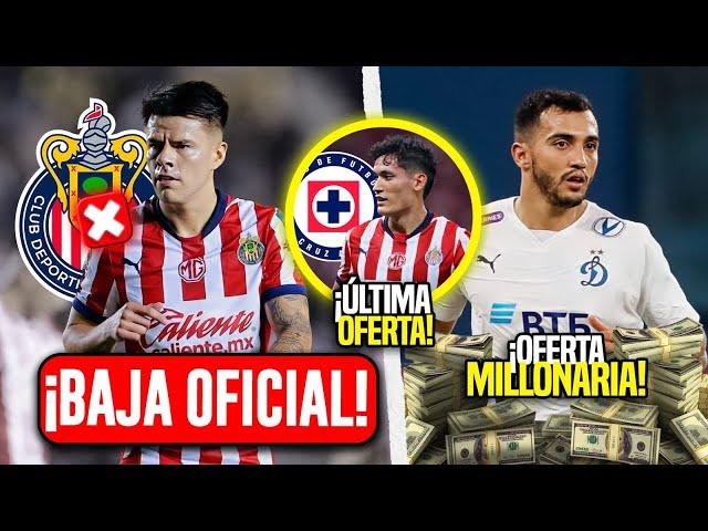 MOVIMIENTOS EN CHIVAS! Una salida Más, Última oferta por Chiquete | LA SUPER OFERTA por Luis Chavez