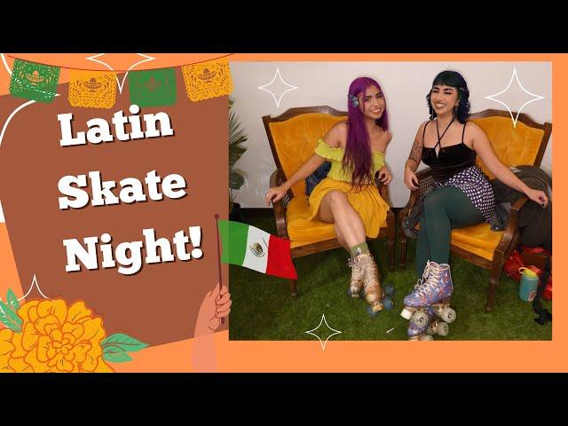 Latin Skate Night ! Roller Rink Vlog 