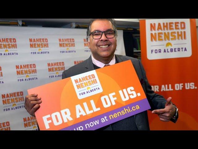 Former Calgary Mayor Naheed Nenshi Announces Bid For Alberta NDP Leadership