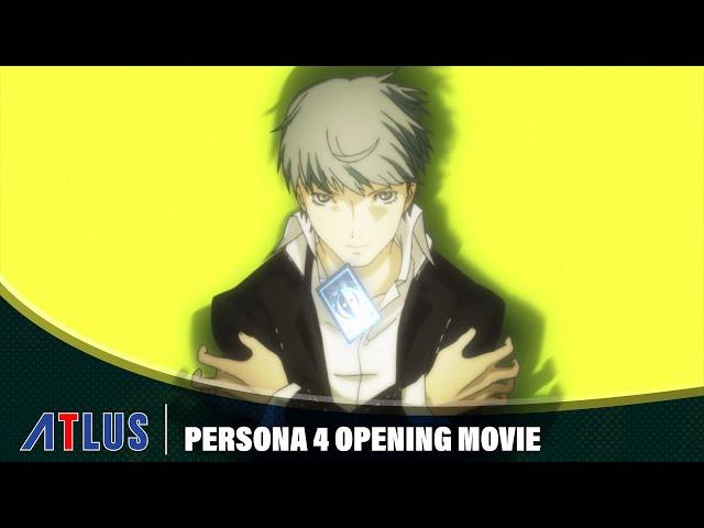 Persona 4 (PlayStation 2) | Opening Movie | Persona 25th