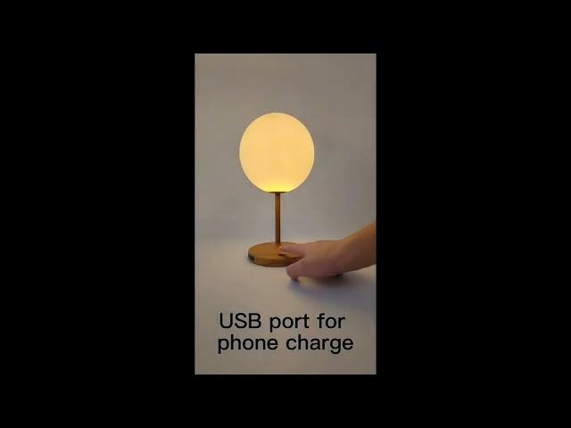 Ball LED Rechargeable Desk Lamp touch dimmer | Wonled light