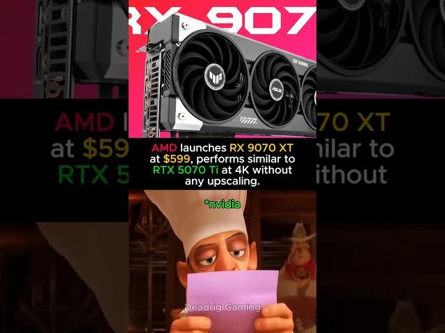 RX 9070 XT performs similar to RTX 5070 Ti in 4k, starts at $599