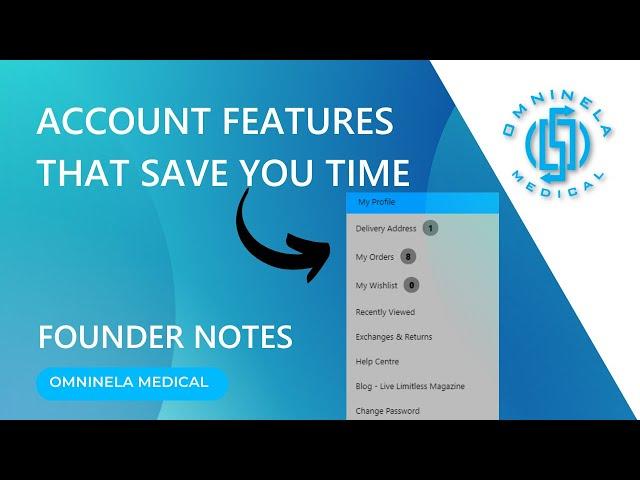 ACCOUNT FEATURES THAT SAVE YOU TIME