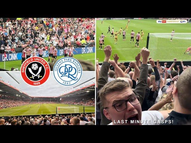 THE MOMENT QPR CAME BACK FROM 2-0 DOWN TO EARN A DRAW! | Sheffield United Vs QPR *VLOG*