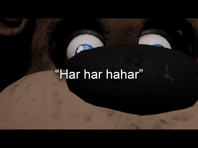 I tried FNAF VR and almost had a heart attack