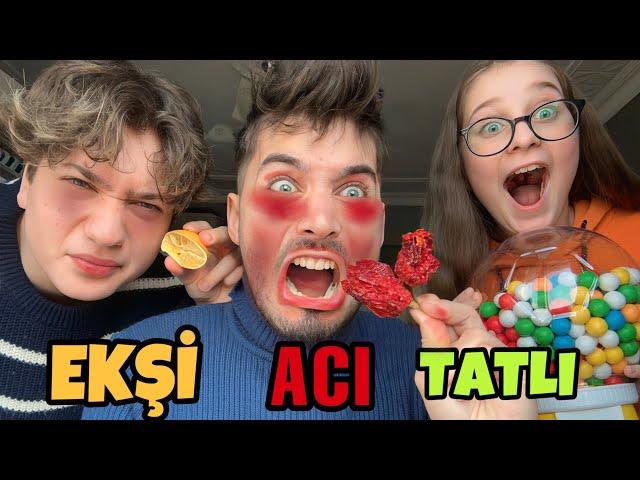 ACI EKŞi veya TATLI YEMEK YARIŞMASI !? @HalilSuruucu