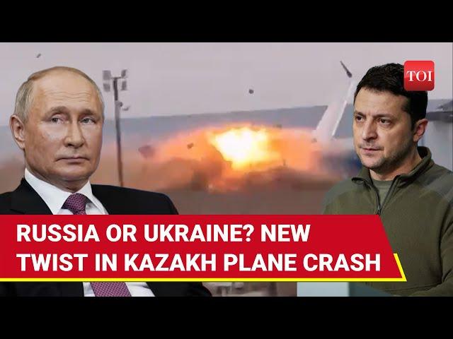 'Ukrainian Drones': Russia's New Bombshell Reveal On Azerbaijan Plane Crash In Kazakhstan