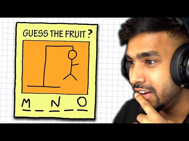 GUESS THE WORD TO WIN | HANGMAN GAMEPLAY