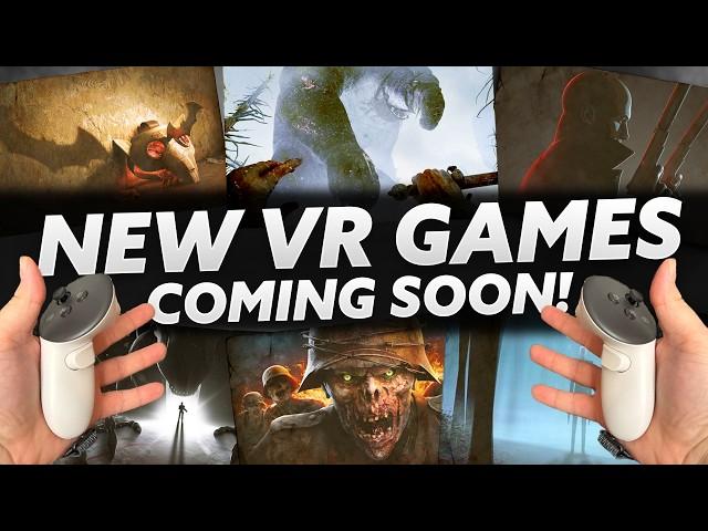 INSANE NEW VR GAMES COMING SOON!! Meta Quest 3, PSVR2 & PCVR 2024
