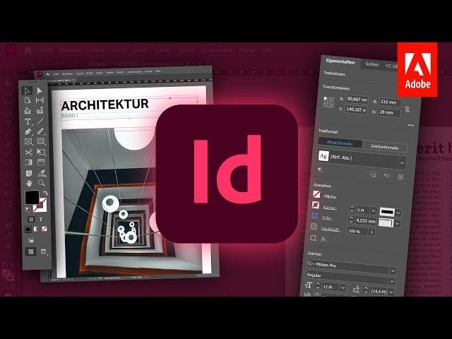 Adobe InDesign 2023 (Grundkurs für Einsteiger) Deutsch (Tutorial)