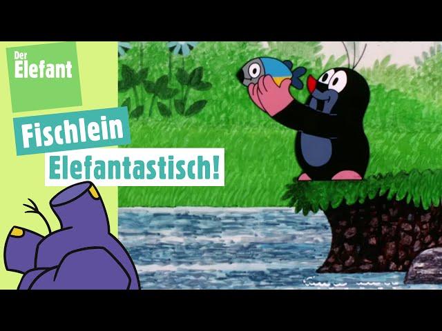 Der kleine Maulwurf rettet den kleinen Fisch & Ratefilm Fantasietiere | Der Elefant | WDR
