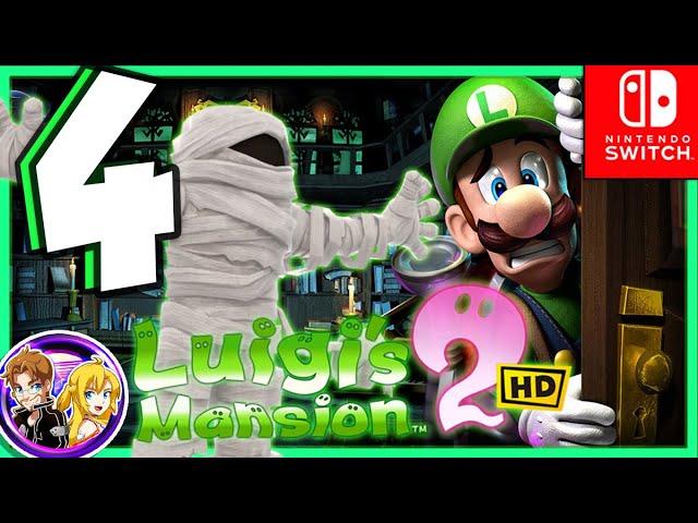 Luigi's Mansion 2 HD Remake Full Game Walkthrough Part 4 Old Clockworks (Nintendo Switch)