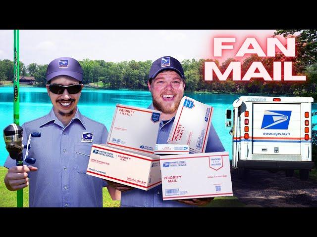 Fishing with Fan Mail - You Won't Believe What They Sent!!!