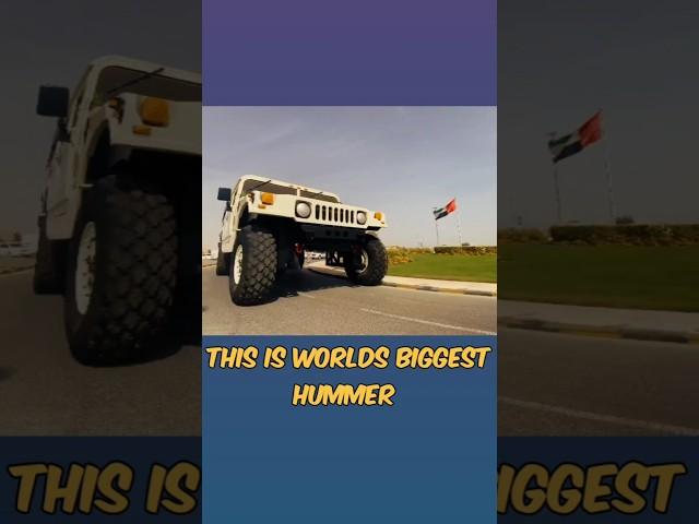 The World's Biggest Hummer