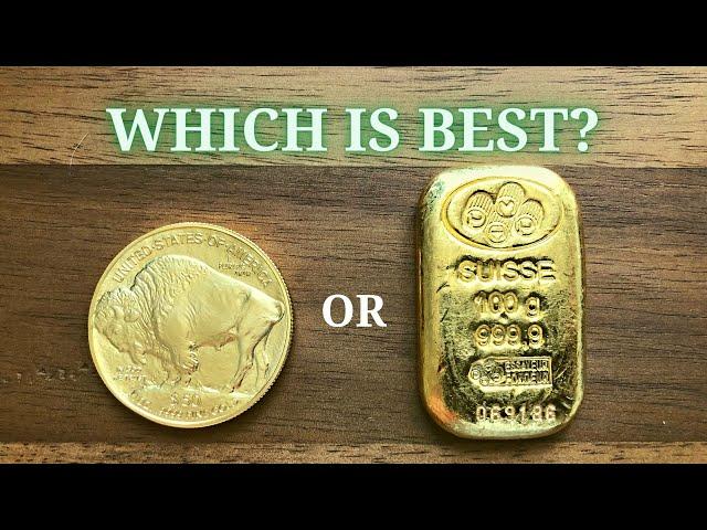 Gold Coins Vs. Gold Bars; Which is BETTER?