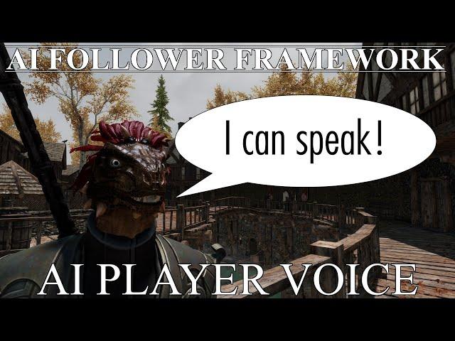 You can now give your Skyrim character any Text-to-Speech voice!