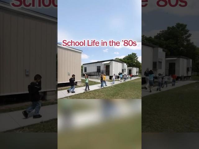 Who had class in a portable at school? #nostalgia #childhoodmemories #90s #2000s #80s #80schildhood