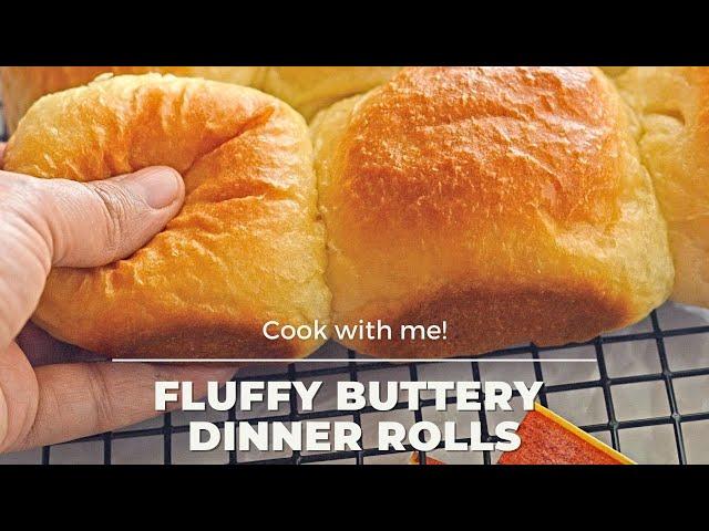 Fluffy Buttery Dinner Rolls