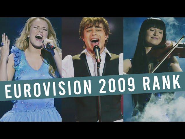 Eurovision 2009: MY TOP 42 (with comments) || Rank ESC!