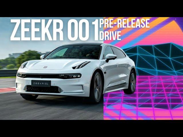 THE INSANE FAST China Market EV - Zeekr 001 - Test Drive VLOG